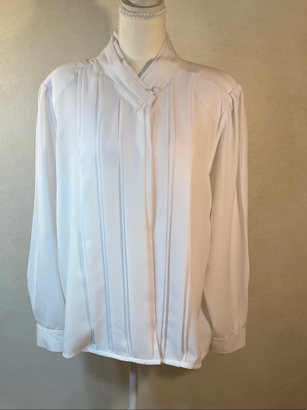 Joanna white sheer Blouse